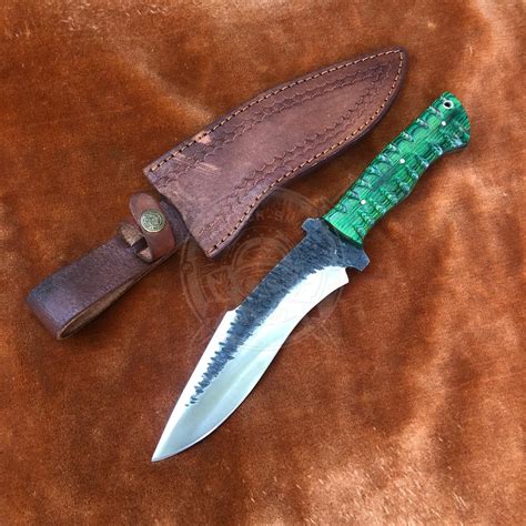 Custom Hand Forged Bushcraft Camping Knife Killer Smith