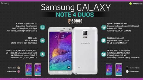 Harga Dan Spesifikasi Samsung Galaxy Note Duos Terbaru