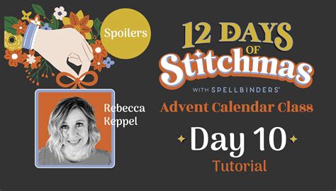 Spoilers Days Of Stitchmas Advent Calendar Day With