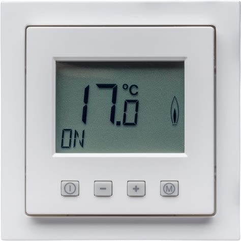 Halmburger digital Raumthermostat ERD62sg großes Display inkl Busch