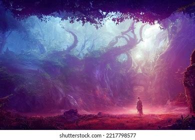 Fantasy Concept Showing Ancient Dimensional Portal Stock Illustration 2217798577 | Shutterstock