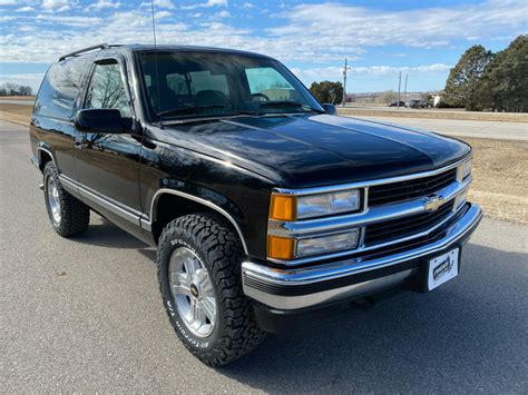 1994 Chevrolet Blazer 4x4 83k Miles Black Excellent Condition Classic Chevrolet Blazer