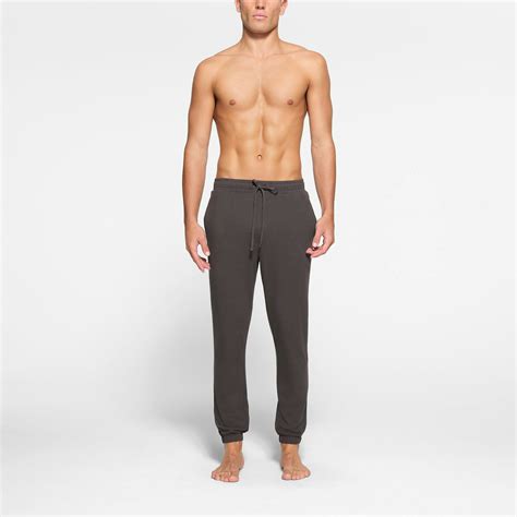 jersey lounge mens jogger ash skims