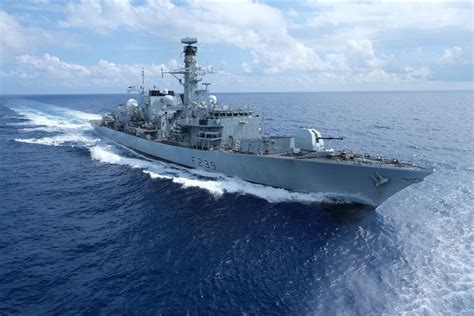 UK Royal Navy Ship HMS Richmond Visits Viet Nam