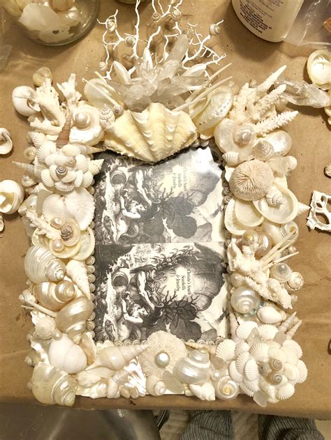 By Frame By Christas South Seashells Shell Crafts Diy Oyster