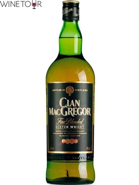 Купити Віскі Clan MacGregor 0,7л 33154 в інтернет магазині WineTour