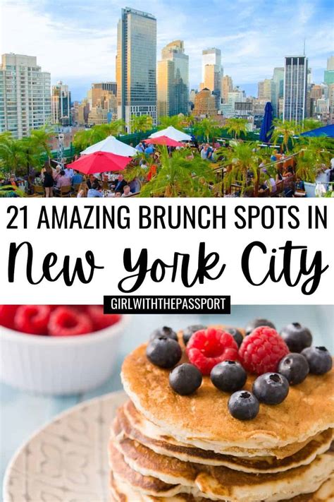 21 Fun NYC Brunch Spots that You'll Love - With Secret Local Tips ...