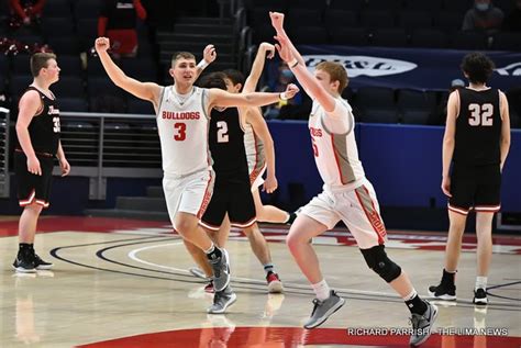 The Columbus Grove Bulldogs Defeat The Glenwood Tigers 58 To 53