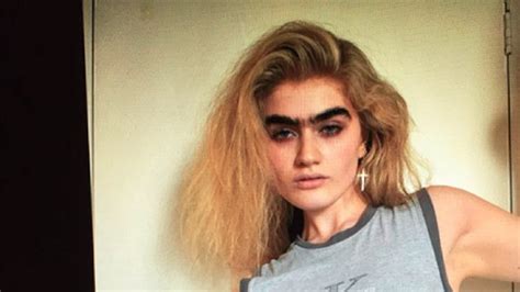 Unibrow Instagram model got death threats for challenging beauty standards | body+soul