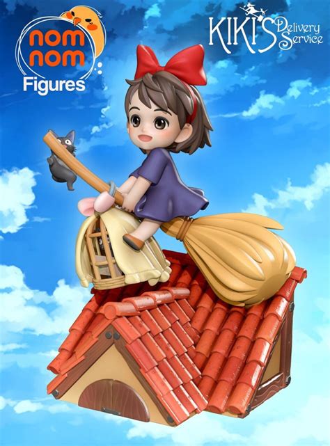 Kikis Delivery Service Chibi Kiki 3d Model Etsy