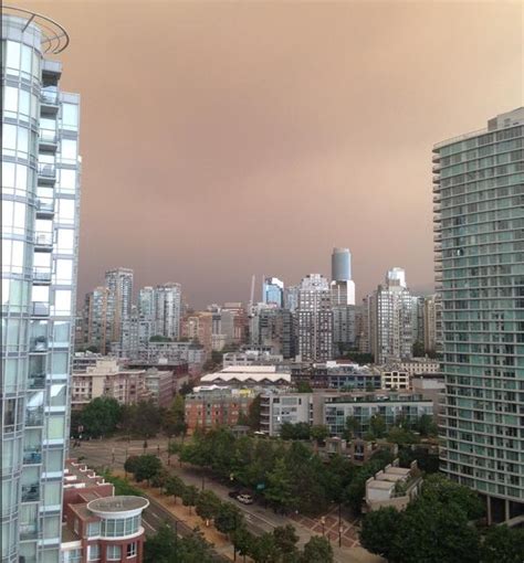 Air Quality Advisory Issued For Metro Vancouver And Sunshine Coast