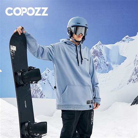 Copozz Sudadera Con Capucha De Esqu Para Hombre Y Mujer Chaqueta De