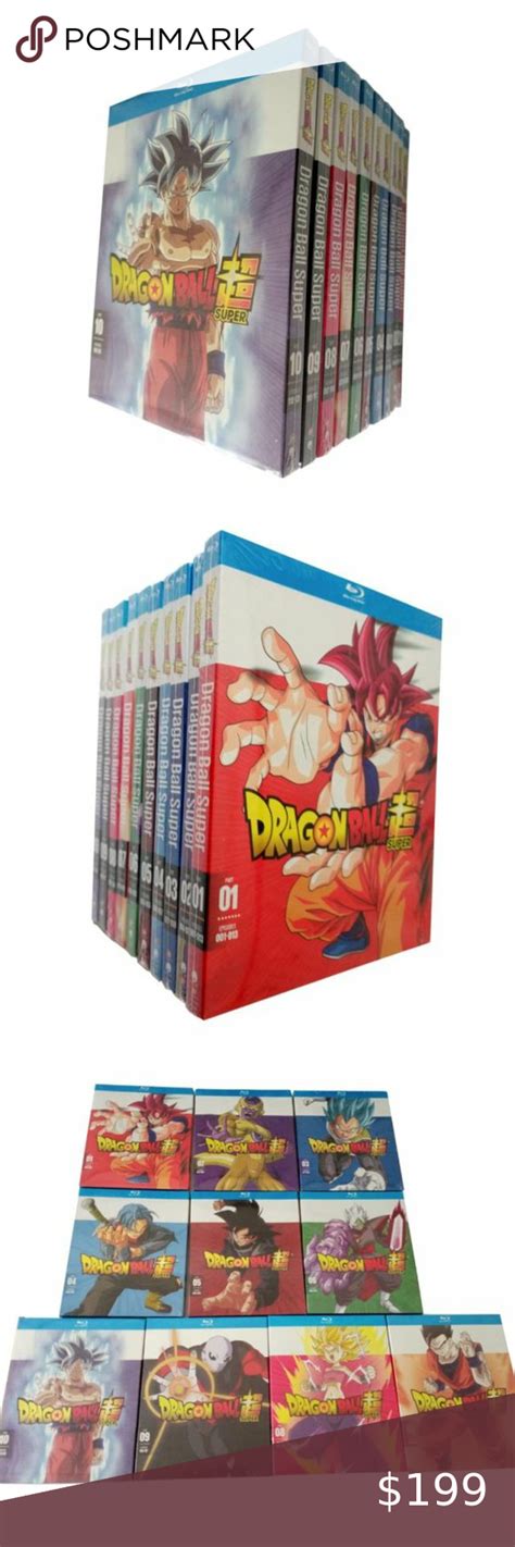 Dragon Ball Super Complete Series Part 1 10 Blu Ra Dragon Ball Super Dragon Ball Blu