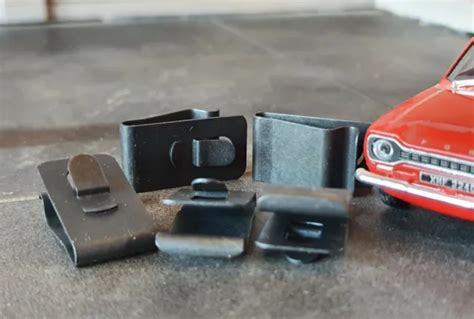 Ford Escort Mk Mk Anglia E Cortina Frein Essence Tuyau Ligne Clips