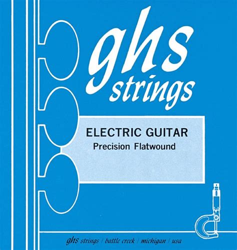 Ghs Strings Precision Flatwound Guitar Strings Extra Light Long And Mcquade