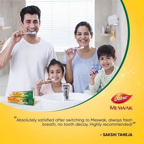 Buy Dabur Meswak India S No Fluoride Free Toothpaste With