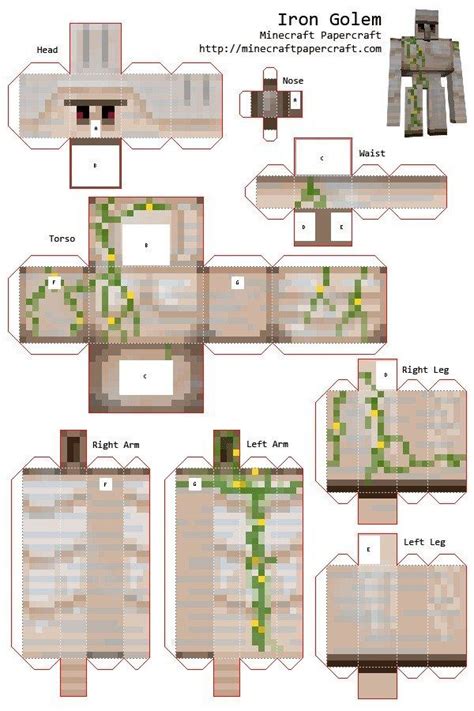 Minecraft En Papel Papercraft Minecraft Printables Minecraft