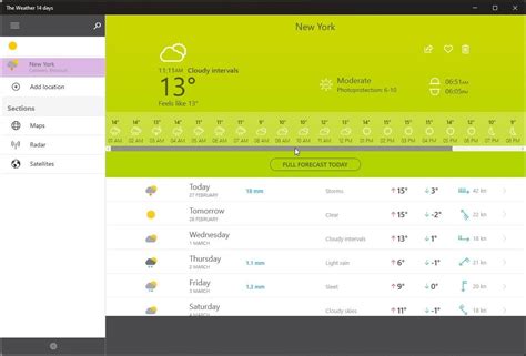 Cele Mai Bune Aplica Ii Meteo Pentru Windows I