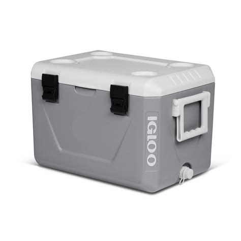 igloo chilly bin cooler box grey  litre mitre