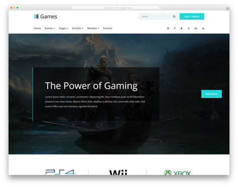 36 Free Gaming Website Templates With Lively Design 2020 - uiCookies