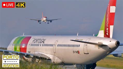 LIVE Morning Action Porto Airport Plane Spotting OPO LPPR 11