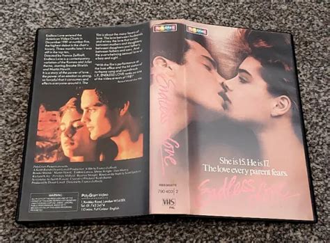 Endless Love Brooke Shields Martin Hewitt Shirley Knight Pal Vhs Video