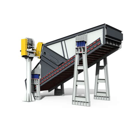 High Frequency Flip Flow Excited Vibrating Screen Flip Flow Vibrating