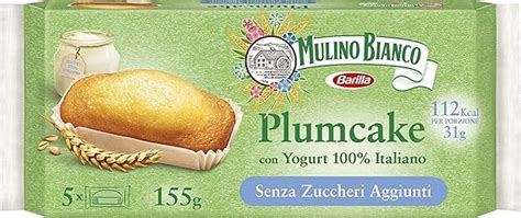 Mulino Bianco Plumcake Senza Zuccheri Aggiunti Con Yogurt 100