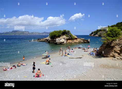 S'Illot Beach at Victoria Peninsula, Majorca, Mallorca, Balearic Islands, Spain Stock Photo - Alamy