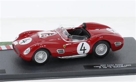 Miniature Ferrari 250 1 43 SpecialC 125 Testa Rossa RHD No 4 1000km