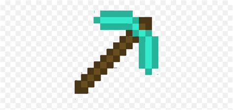 Minecraft Diamond Pickaxe Png