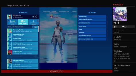 Live Fait Ta Pub Je Rend Et Je Joue Avec Vous Fortnite Go Les