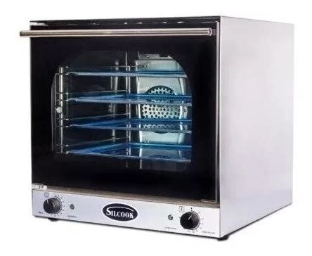 Horno Convector Con Humidificador Bandejas Silcook X Cm