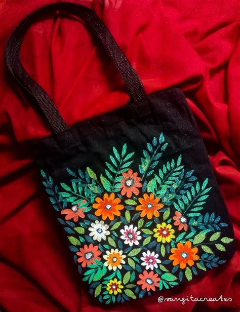 Diy Painted Canvas Tote Bag Artofit