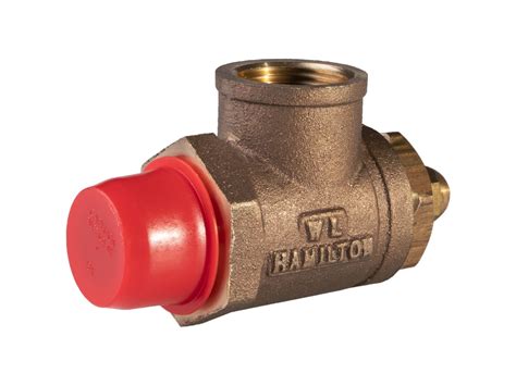 Hamilton 3 4 Brass Pressure Relief Valve With Rubber Seat 200 500 Psi Wl Hamilton Company