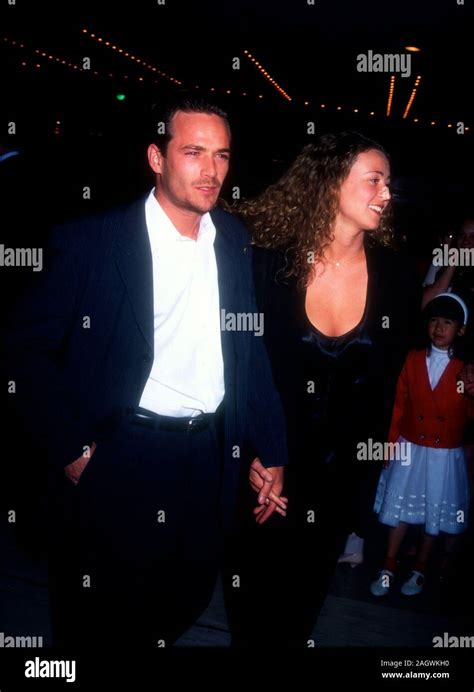 Westwood California Usa 12th April 1995 Actor Luke Perry And Wife Rachel Minnie Sharp Attend