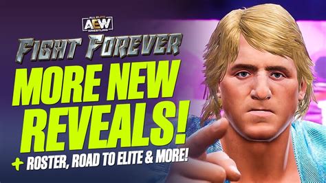 AEW Fight Forever New Reveals Road To Elite Details Roster DLC Date