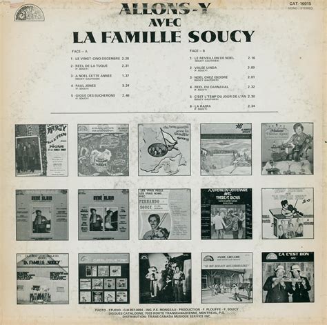 Allons Y Avec La Famille Soucy 1974 La Famille Soucy