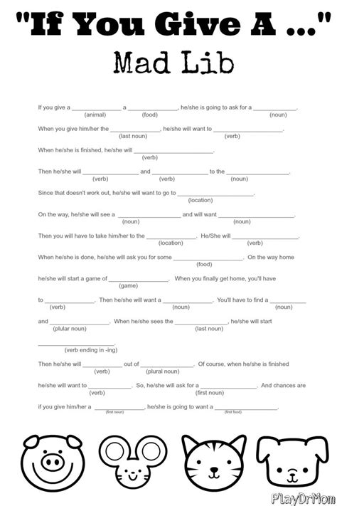 Our Mad Libs Love Story ~ Free Printable And Laughs Or So She Free Printable Mad Libs