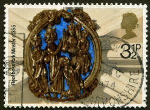 Stamp Adoration Of The Magi York Minster United Kingdom Of