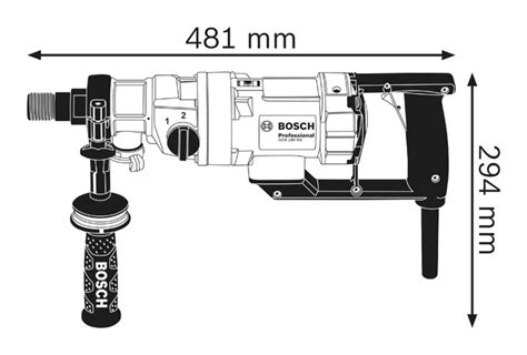 GDB 180 WE Diamond Drill Bosch Professional