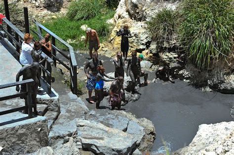 Take A Mud Bath In St Lucia Slather The Mud All Over The Body Let