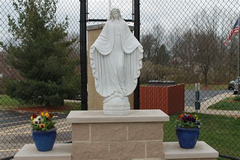 Mount Notre Dame Dedicates Blessed Virgin Mary Statue At Sr Dorothy Stang Field Catholic