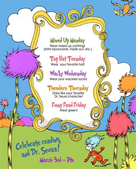 10 Stylish Ideas For Dr Seuss Week 2024