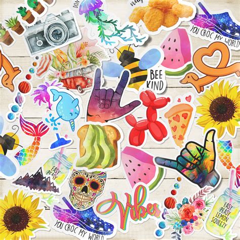 Mystery Sticker Pack Cute Vinyl Stickers Cool Stickers Etsy