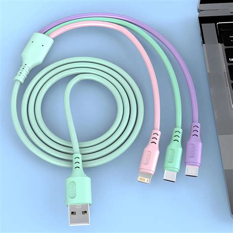 Зарядный кабель 3 в 1, 5 А, Micro USB Type-C | AliExpress