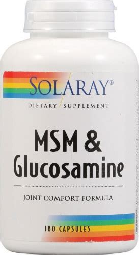 Solaray Msm And Glucosamine Capsules Pick N Save