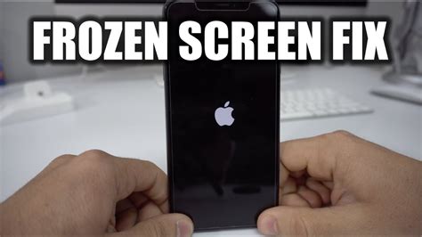 How To Force Reboot Restart IPhone XS Max Frozen Screen Fix YouTube