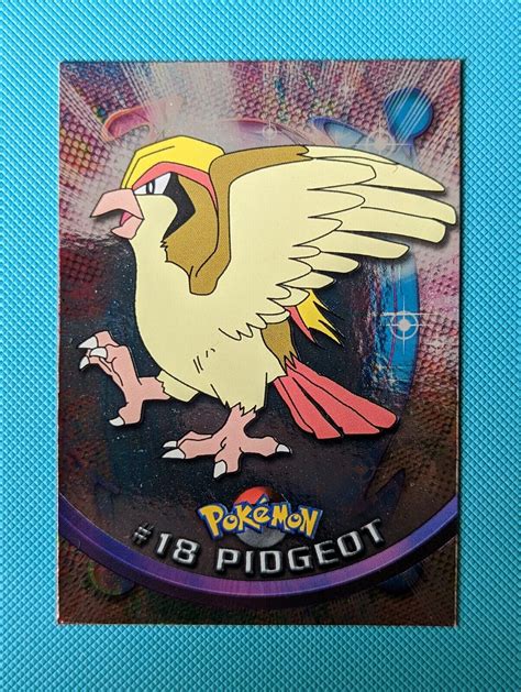 Mavin Pidgeot Topps Pokemon Card 18 Holo Foil TV Animation Edition