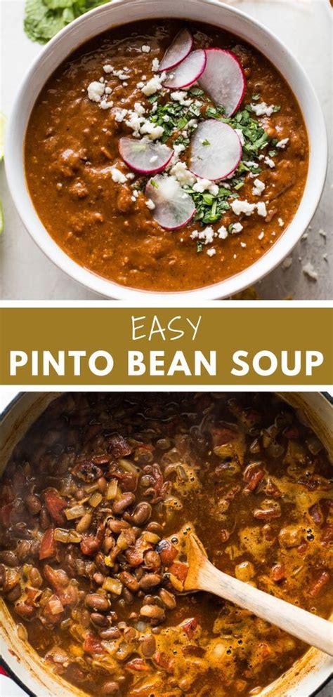 Easy Pinto Bean Soup Isabel Eats Pinto Bean Soup Pinto Bean Soup